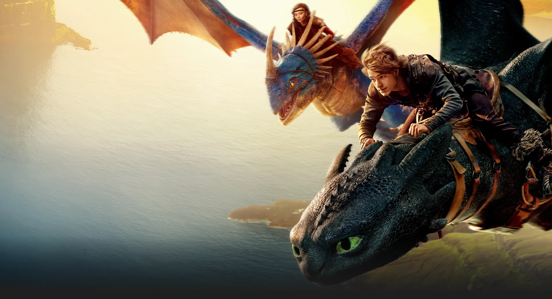 Como entrenar a tu dragon | background hero desktop
